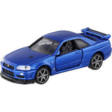 Tomica Premium Nissan Skyline R34 GT-R V-Spec ll Nür Blue