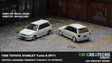 BM Creations Toyota 1988 Starlet Turbo-S (EP71) White RHD