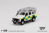 Mini GT 1/64 Land Rover Defender 110 British Red Cross Search & Rescue