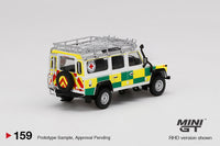 Mini GT 1/64 Land Rover Defender 110 British Red Cross Search & Rescue