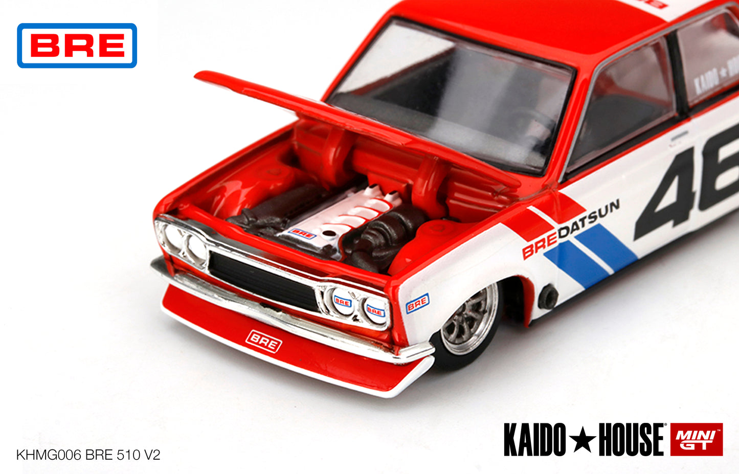 Mini GT Kaido House Datsun 510 Pro Street BRE V2