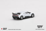 Mini GT 1/64 Mini GT Bugatti Centodieci White