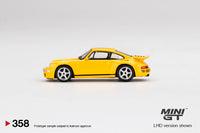 Mini GT 1/64 RUF CTR Anniversary Blossom Yellow