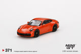 Mini GT 1/64 Porsche 911 (992) Carrera 4S Lava Orange