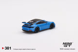 Mini GT 1/64 Porsche 911 (992) GT3 Shark Blue