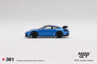 Mini GT 1/64 Porsche 911 (992) GT3 Shark Blue