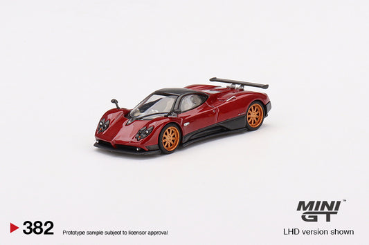 Mini GT 1/64 Mijo Exclusives Pagani Zonda F Rosso Dubai Red