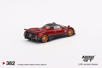 Mini GT 1/64 Mijo Exclusives Pagani Zonda F Rosso Dubai Red