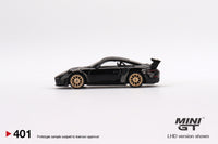 Mini GT 1/64 Porsche 911(991) GT2 RS Weissach Package Black