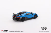 Mini GT 1/64 Bugatti Chiron Pur Sport Blue