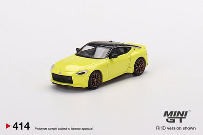 Mini GT 1/64 Nissan Fairlady Z Proto Spec 2023 Ikazuchi Yellow