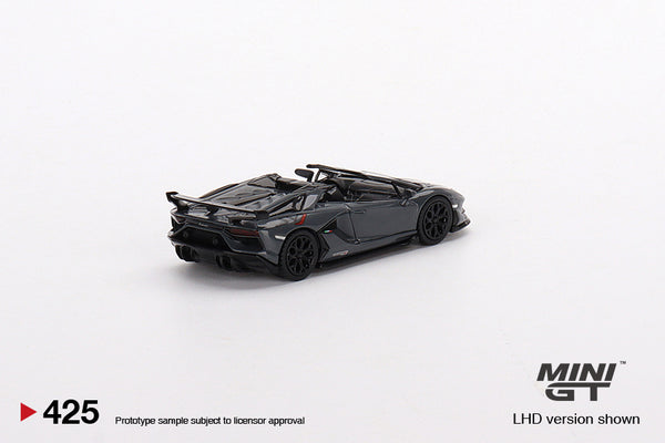 Mini GT 1/64 Lamborghini Aventador SVJ Roadster Griglo