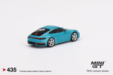Mini GT 1/64 Porsche 911 (992) Carrera S Miami Blue