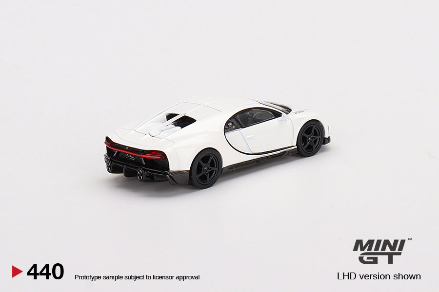 Mini GT 1/64 Bugatti Chiron Super Sport White