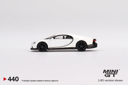 Mini GT 1/64 Bugatti Chiron Super Sport White