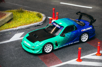 Tarmac Works Global64 1/64 Mazda RX7 FD3S Falken