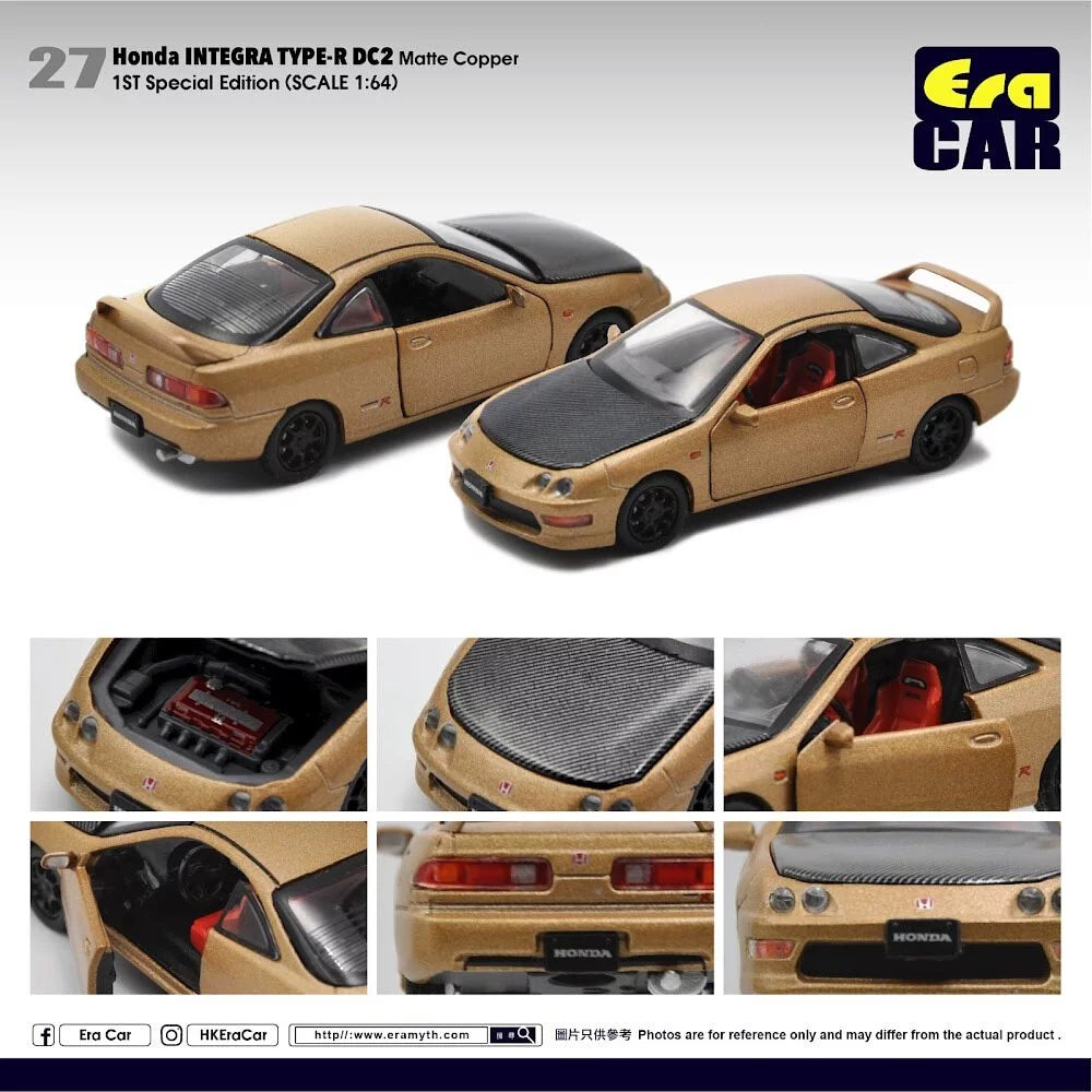 Era Car 1/64 n27 Honda Integra Type R DC2 Matte Copper