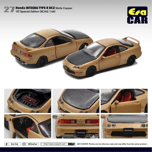 Era Car 1/64 n27 Honda Integra Type R DC2 Matte Copper