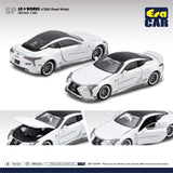 Era Car 1/64 LB Works Lexus LC500 Pearl White #74