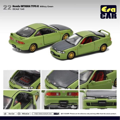 Era Car 1/64 n22 Honda Integra Type R DC2 Military Green