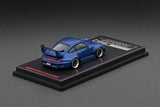 Ignition Models 1/64 Porsche RWB 993 Matte Blue Metallic