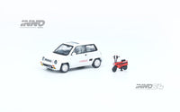 Inno64 Honda City Turbo II White w/ Red Motocompo