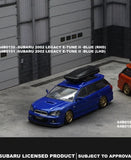 BM Creations 1/64 2002 Subaru Legacy Touring Wagon E-Tune II Blue