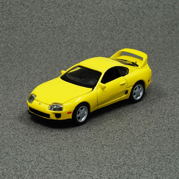 Auto World 1/64 1996 Toyota Supra Yellow Asia Special Edition