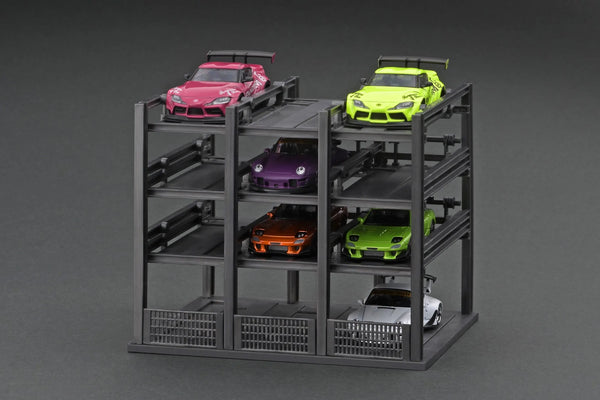 1/64 Ignition Model Multi-Storey Car Park Diorama Plastic Model Kit
