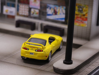 Auto World 1/64 1996 Toyota Supra Yellow Asia Special Edition
