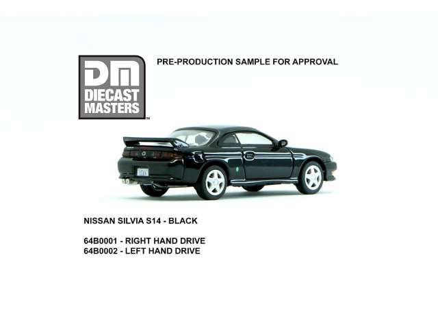 BM Creations 1996 Nissan Silvia S14 Black