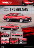 Inno64 1/64 Toyota Sprinter Trueno AE86 Red