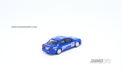 Inno64 1/64 Nissan Primera (P10) #12 JTCC 1994 Calsonic Racing Team Blue