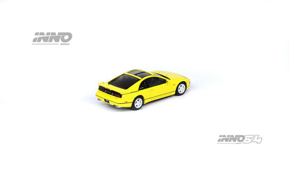 Inno64 1/64 Nissan Fairlady Z (Z32) Yellow Pearlglow w/ Extra Wheels