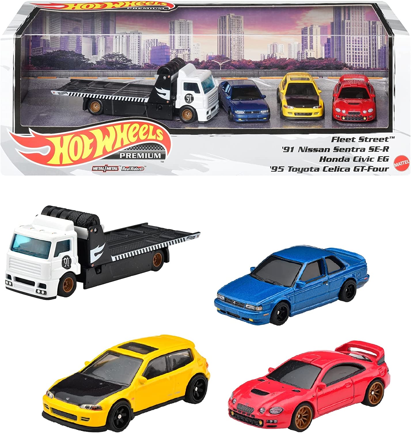 Hot Wheels 1/64 Premium Collector Car Culture Box Set Japanese Tuners