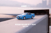 Inno64 1/64 Nissan Skyline GTT R34 Baby Blue (HK Toycar Salon 2022)