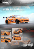 Inno64 1/64 Porsche 997 Liberty Walk Sema 2014 Orange