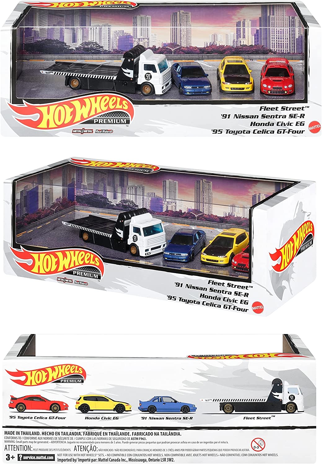 Hot Wheels 1/64 Premium Collector Car Culture Box Set Japanese