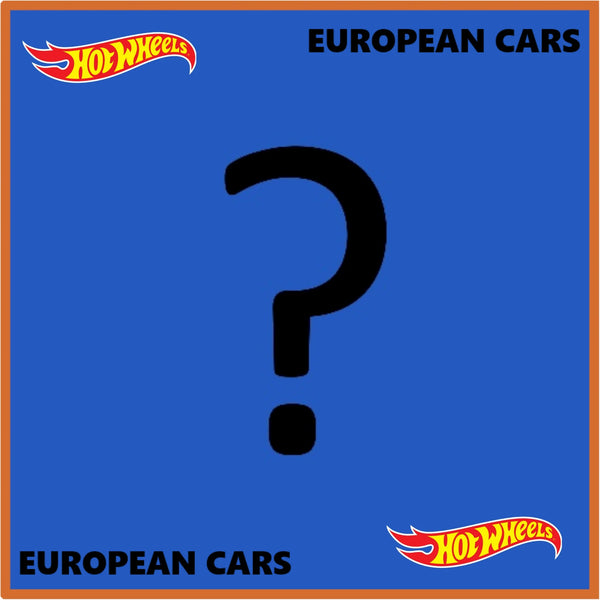 Hot Wheels Mystery Box - Large - European Cars