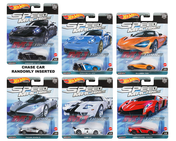 Hot Wheels Car Culture Speed Machines (Case of 10) FPY86-959A
