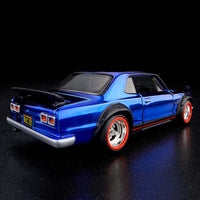 Hot Wheels RLC ’72 Nissan Skyline H/T 2000 GT-R w/ Button & Patch (Read Description)