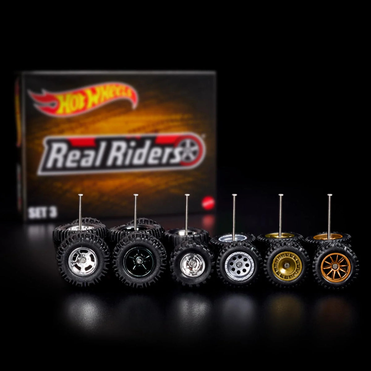 Hw Real Riders Symbol Hot Wheels RLC EXCLUSIVE REAL RIDERS WHEELS PACK – SET 3 – Flipn Diecast