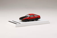 Hobby Japan Toyota Sprinter Trueno GT Apex (AE86) Customized Version / Carbon Bonnet High Flash Two Tone Red