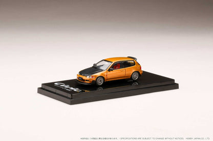 Hobby Japan Honda Civic (EG6) Orange Metallic Mesh Wheels