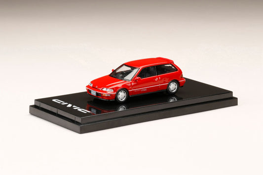 Hobby Japan 1/64 Honda Civic (EF9) SiR Ⅱ Red