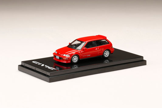 Hobby Japan 1/64 Honda Civic (EF9) SiR Ⅱ Customized Version Red