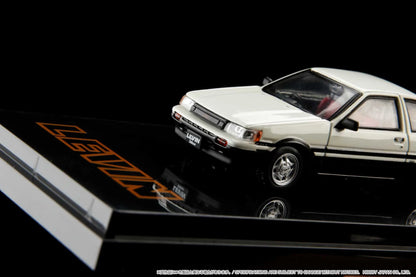 Hobby Japan 1/64 1983 Toyota Corolla Levin AE86 3 Door GT Apex White / Black