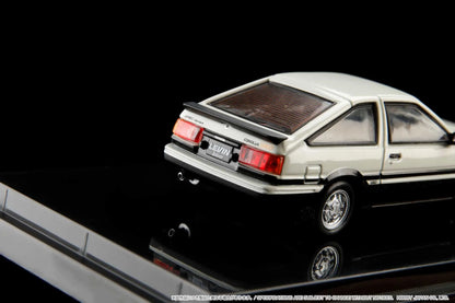 Hobby Japan 1/64 1983 Toyota Corolla Levin AE86 3 Door GT Apex White / Black