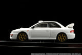 Hobby Japan 1/64 Subaru Impreza 22B STi Version (GC8) Rally Base Car Fether White