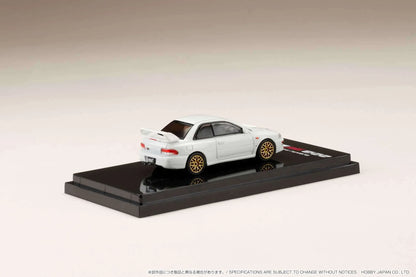 Hobby Japan Subaru Impreza 22B STi Version GC8 Fether White w/ EJ22 engine display model